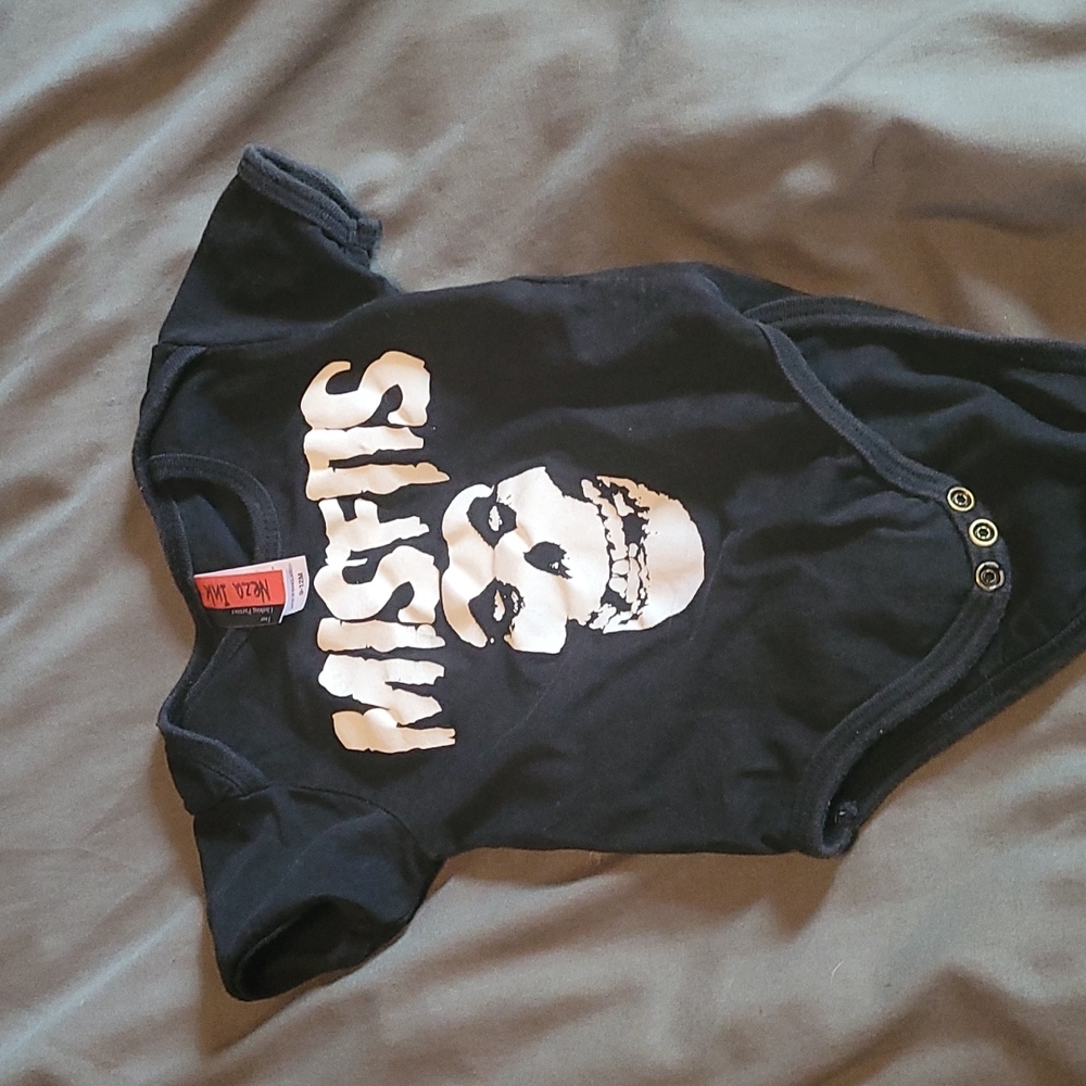 Misfits onesie.